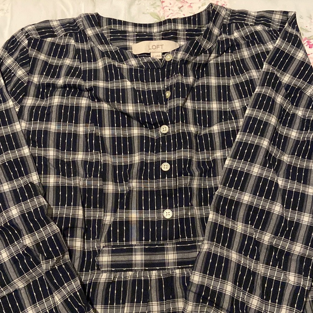 Navy Blue Loft Tunic